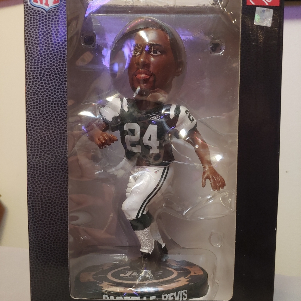 Darrelle Revis NFL bobblehead NY Jets